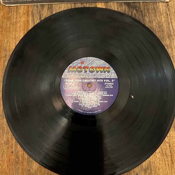 The Four Tops ~ Greatest Hits Vol.2 ~ LP  ~Vinyl ~ Motown - Picture 3 of 4